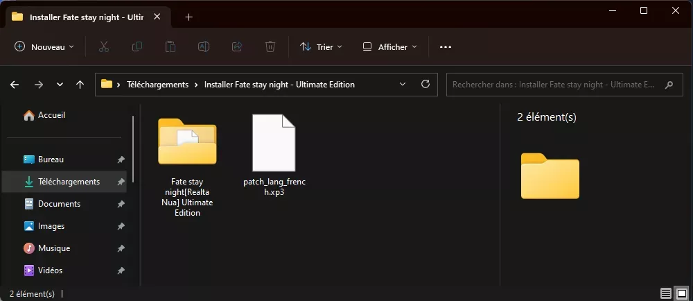 Installer Fate stay night
